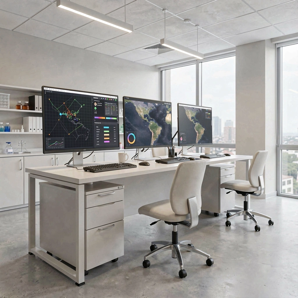 Estación de computación de alto rendimiento para procesamiento de datos